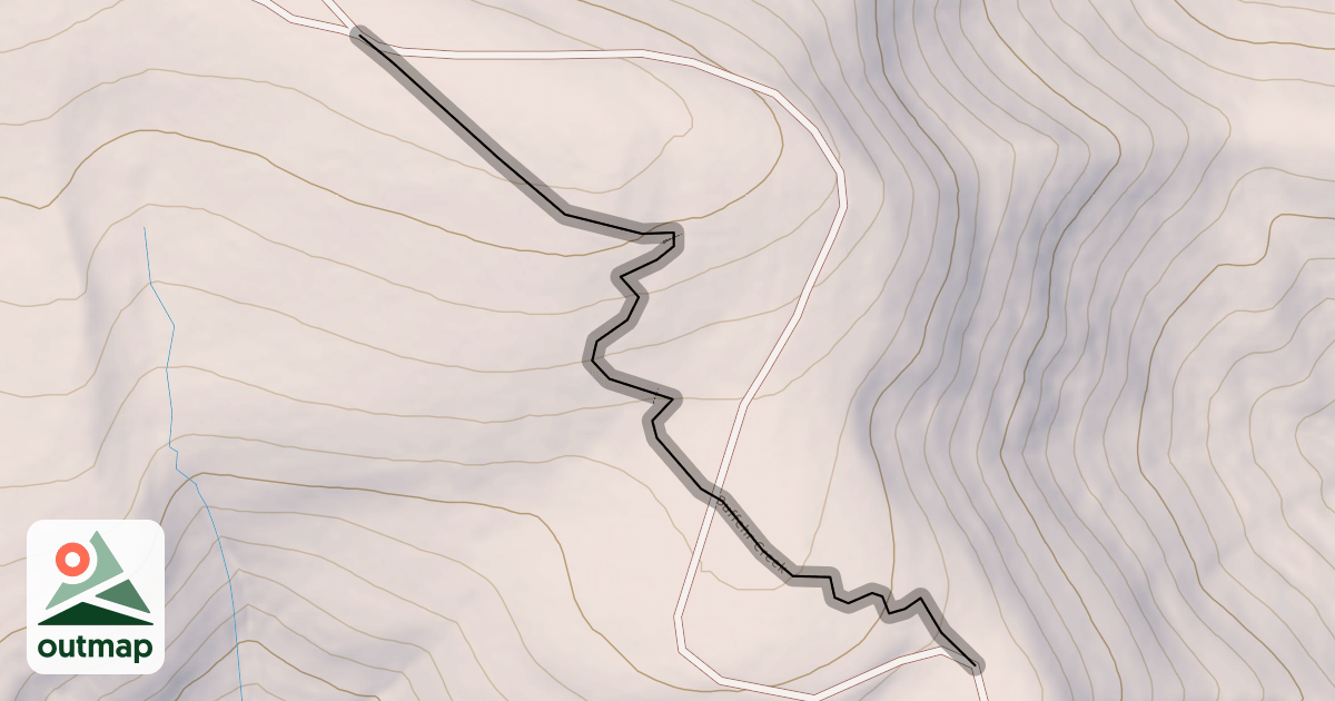 Map of Buffehr Creek