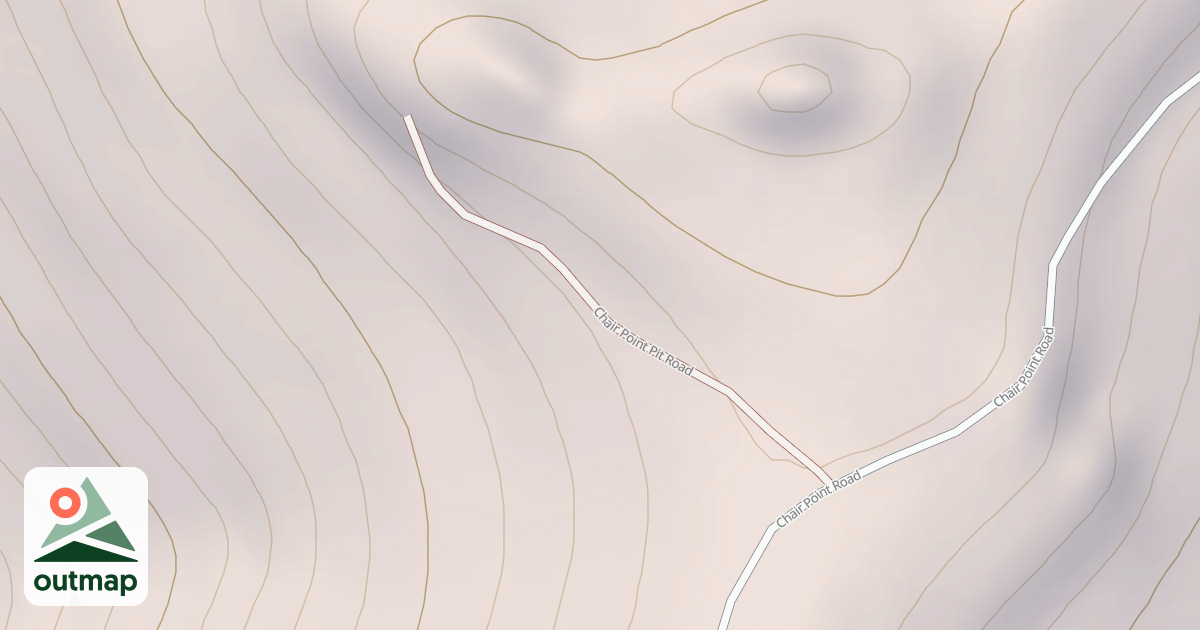 Map of CHAIR POINT PIT