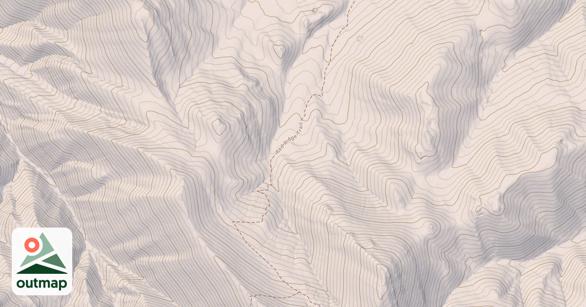 Map of Red Ridge