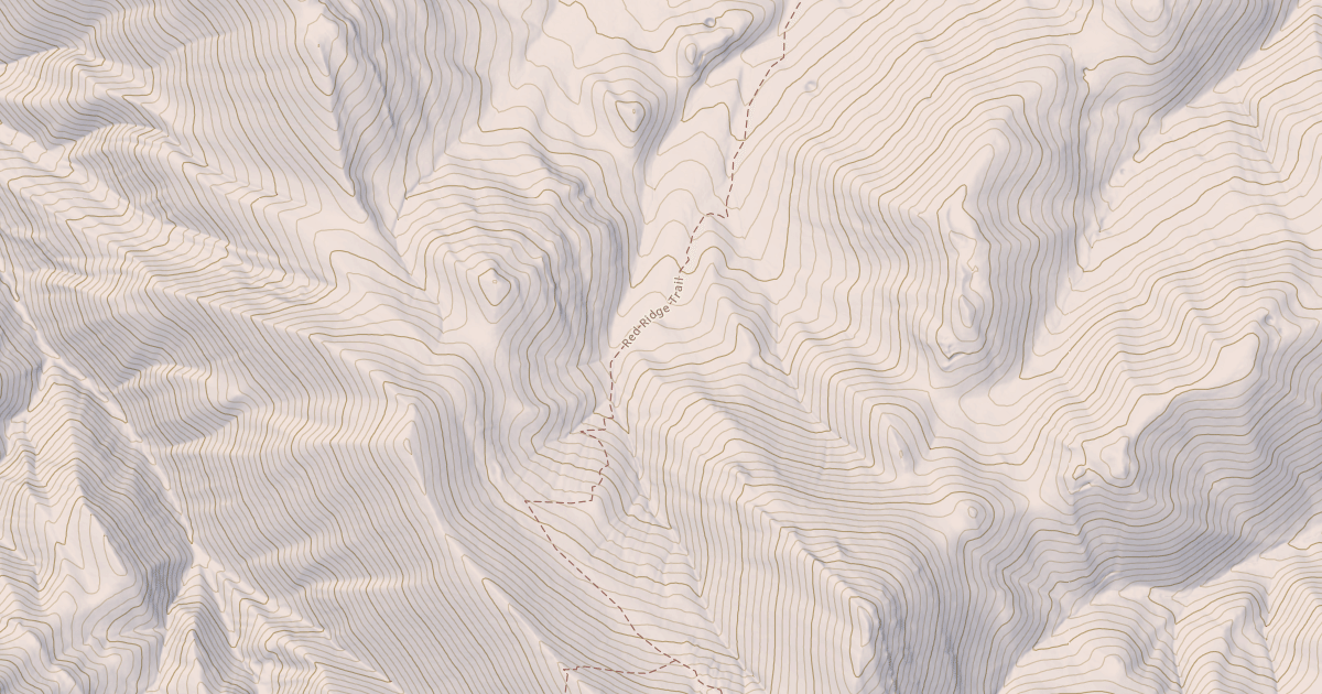 Map preview of Red Ridge