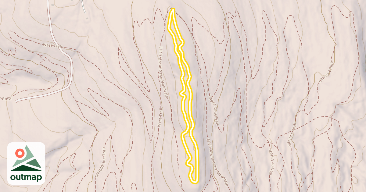Map of Vacationland Trail