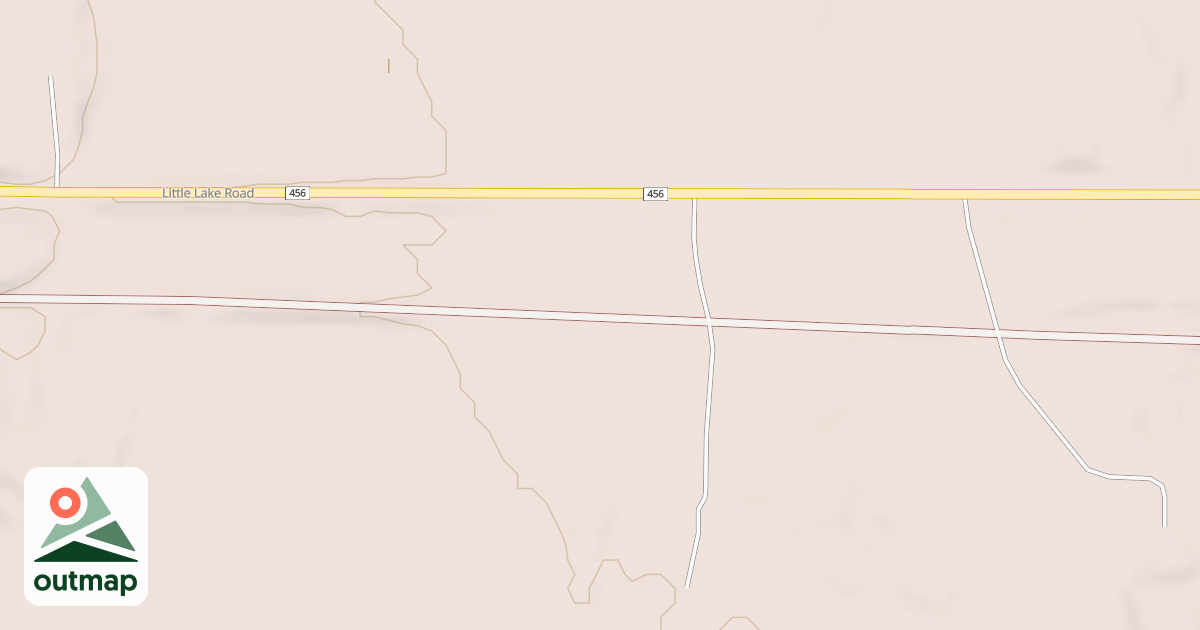 Map of Little Lake-chatham Snowmobile Trail