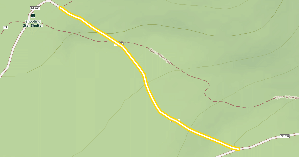 Map preview of Forest Road 4615-260