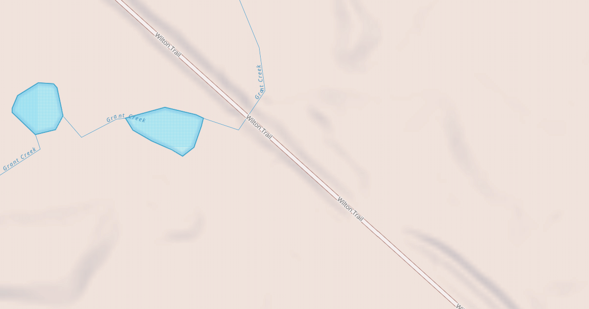Map preview of Wilton Trails Northwest