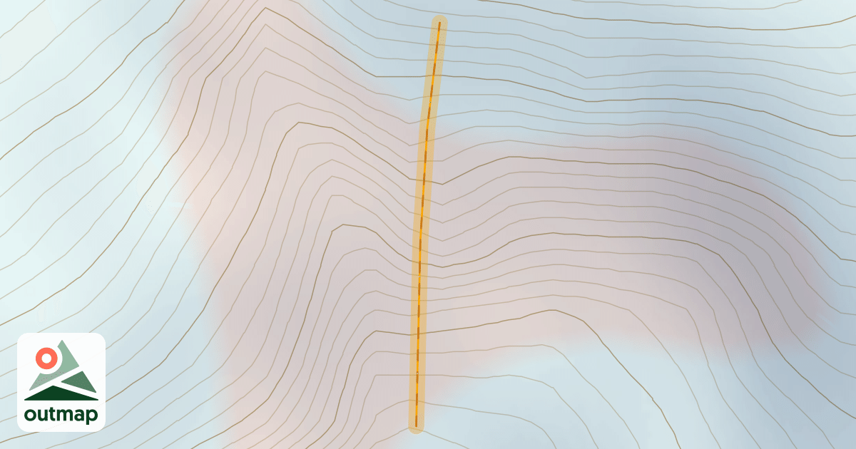 Map of 505 Couloir