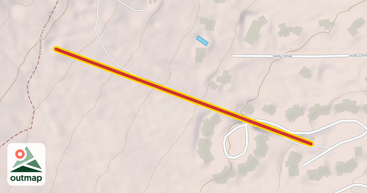 Map of Moose Creek Quad