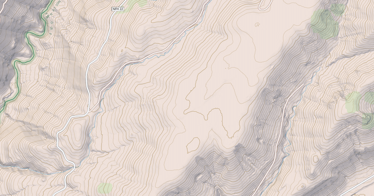 Map preview of CHIPMUNK RIDGE WEST
