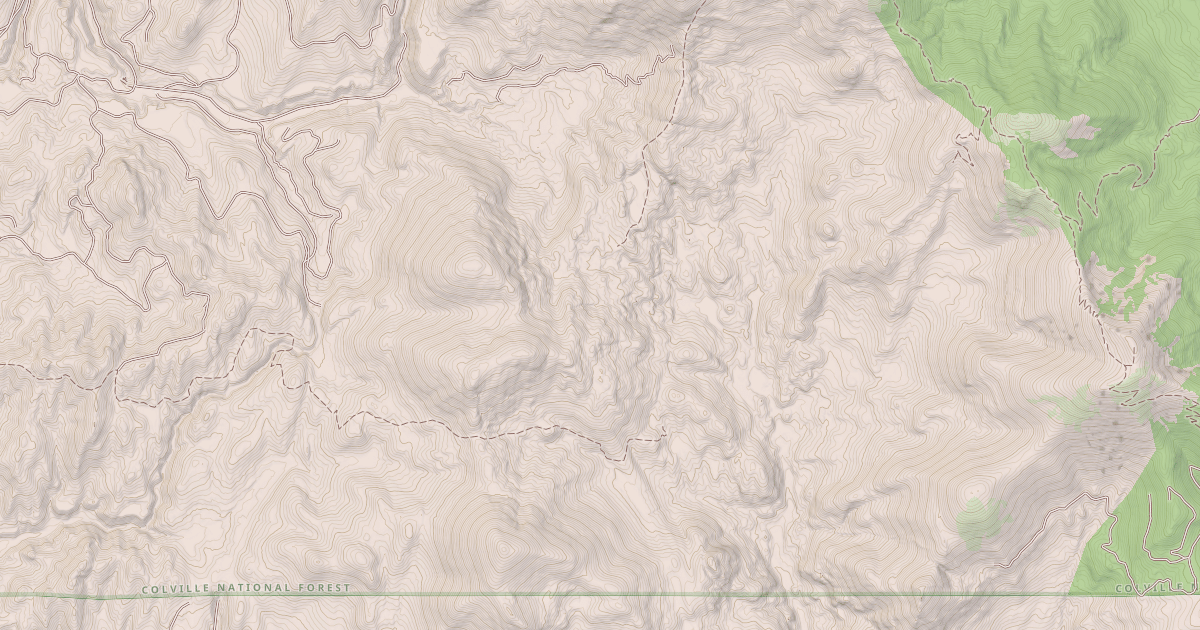 Map preview of NORTH FORK HALL CREEK