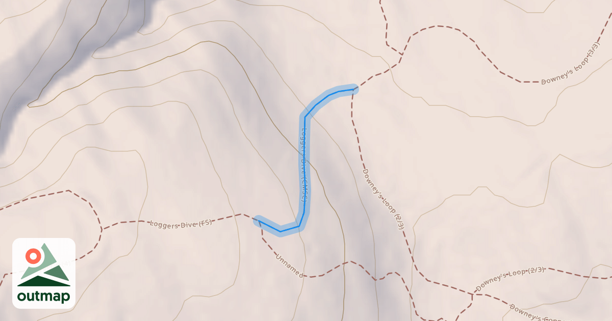 Map of Loggers Dive (CMSC)