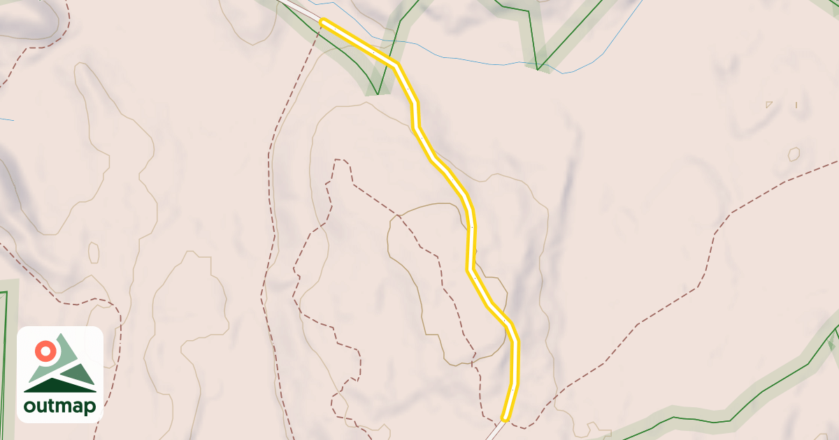 Map of Dan Parker Road