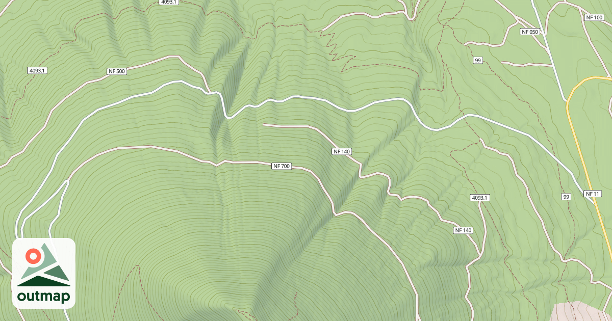 Map of BLACK BUTTE LOOKOUT