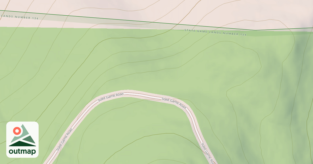 Map of Deer Pit