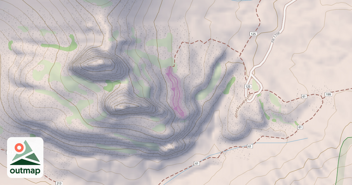 Map of White Line