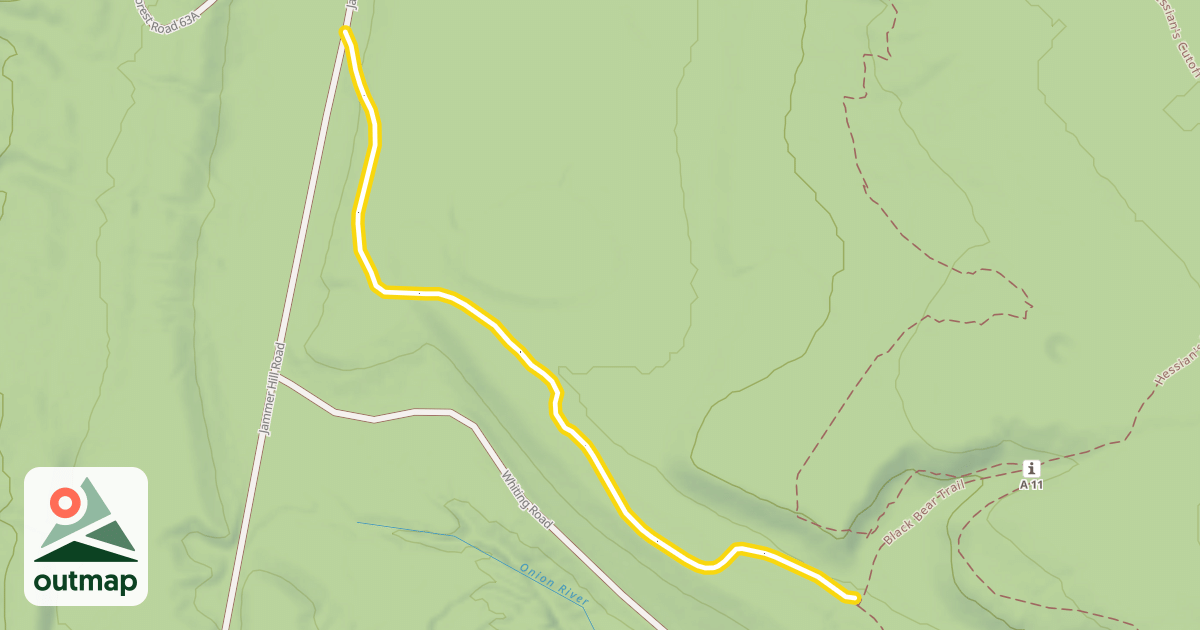 Map of Deer Path Trail