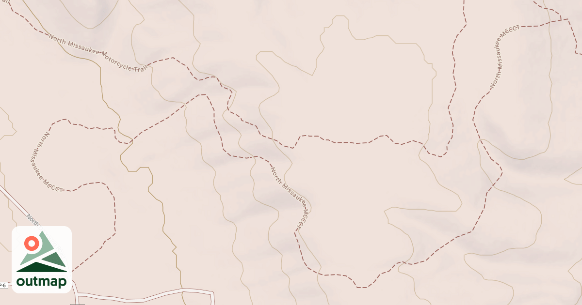 Map of North Missaukee Trail