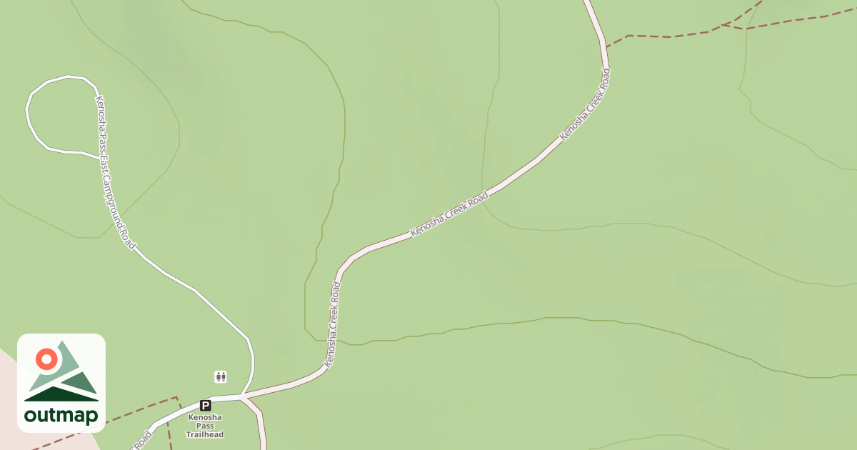 Map of KENOSHA CREEK