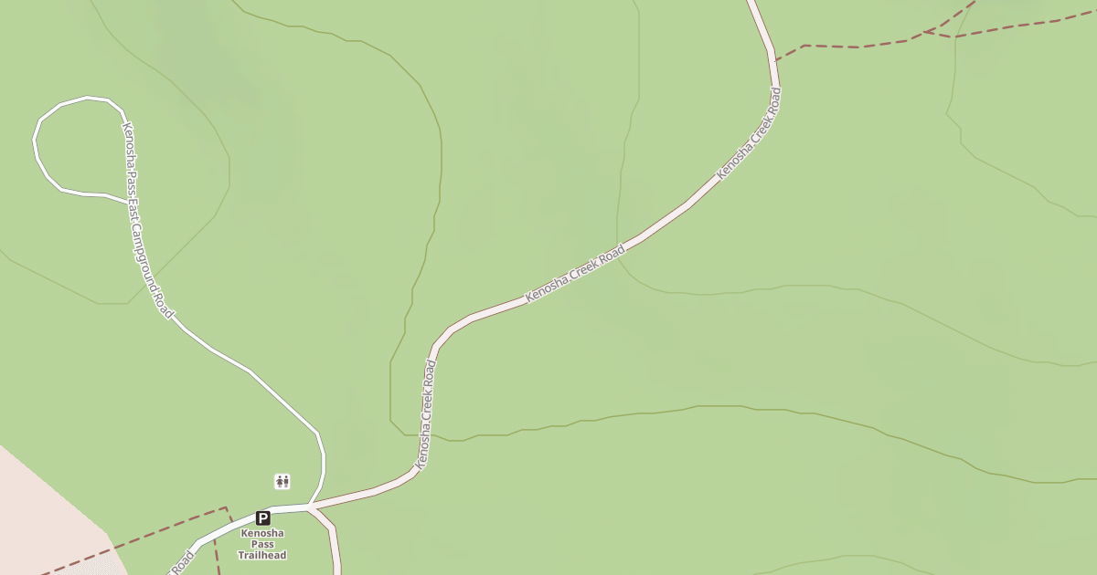 Map preview of KENOSHA CREEK