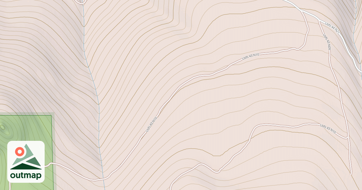 Map of ALDER DIVIDE