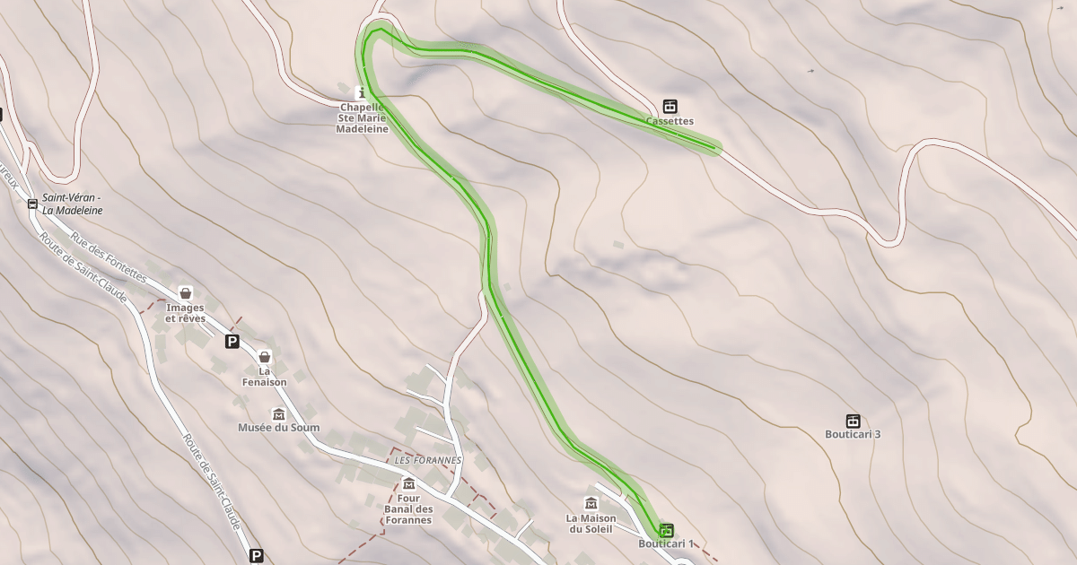 Map preview of Le Forest