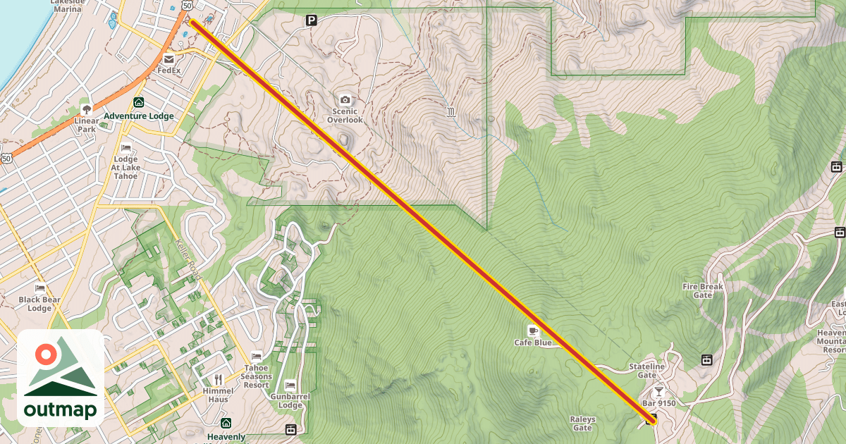 Map of Heavenly Gondola