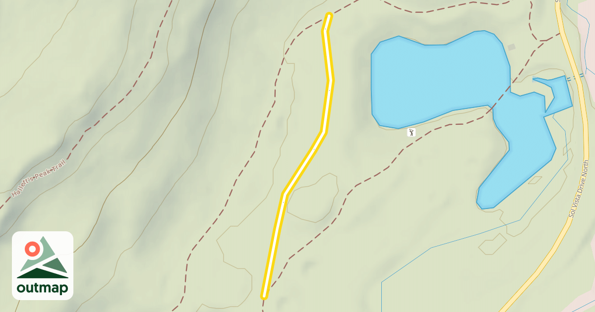 Map of Back 9 Loop