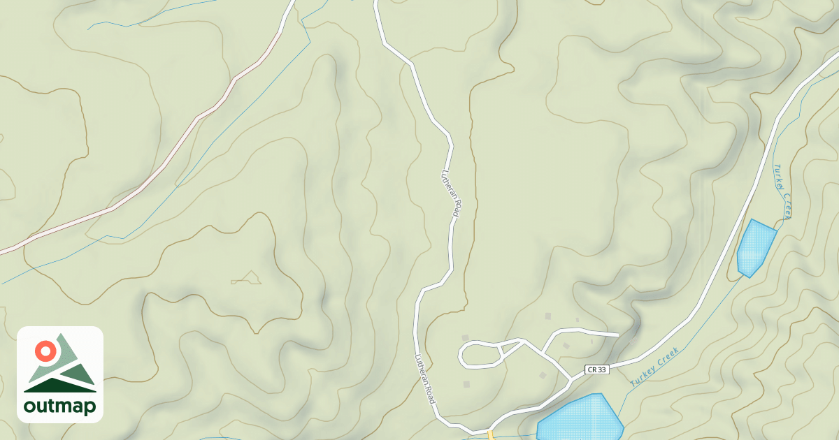 Map of LUTHERAN