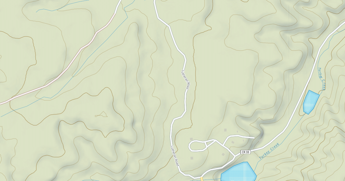 Map preview of LUTHERAN