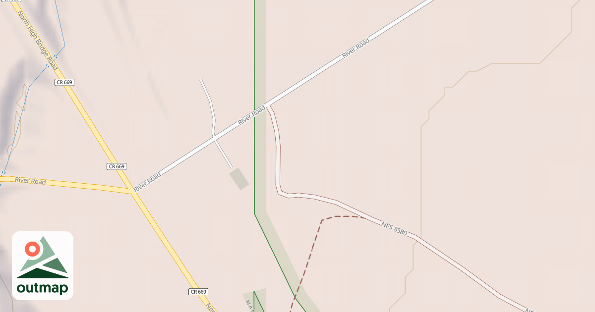 Map of 8580