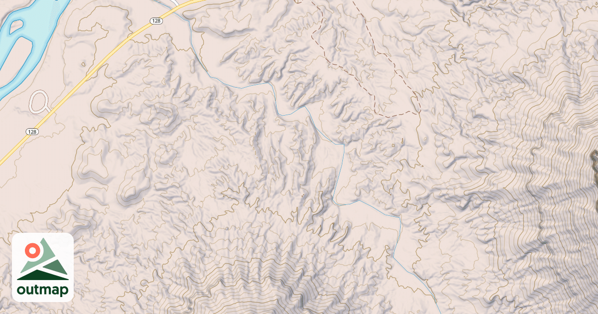 Map of BLM National GTLF Public Motorized Roads 0664de3d-b590-4abb-930a-593335a9d626