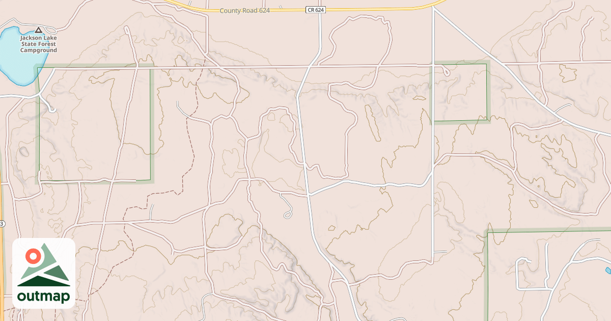 Map of Atlanta Trail