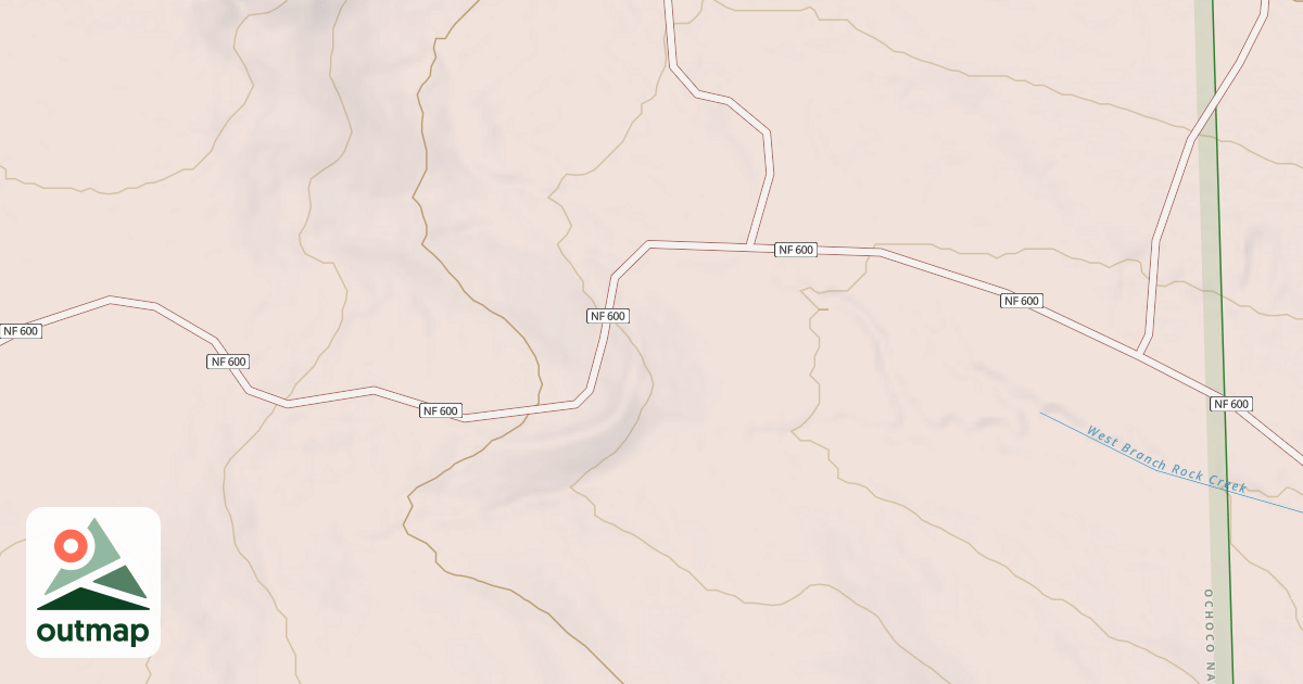 Map of USFS Motor Vehicle Use Map Roads {92840A83-DA58-4B3A-8CFE-7B1E0D3AE9C6}