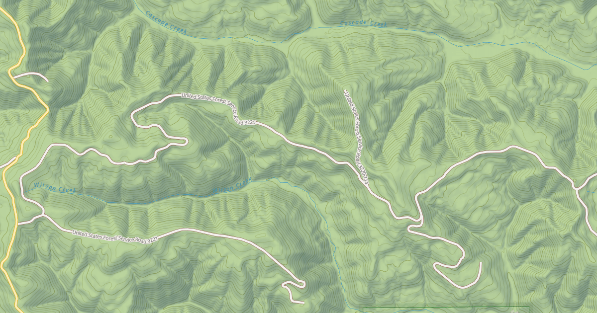 Map preview of SIETZ RIDGE