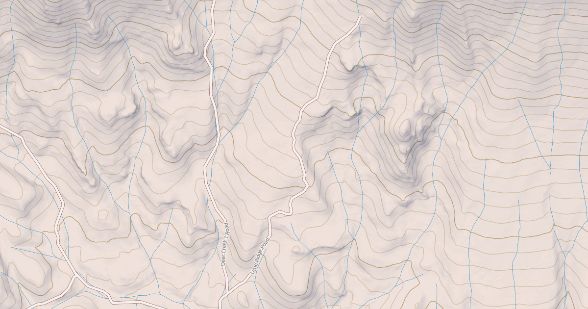 Map preview of LIME RIDGE