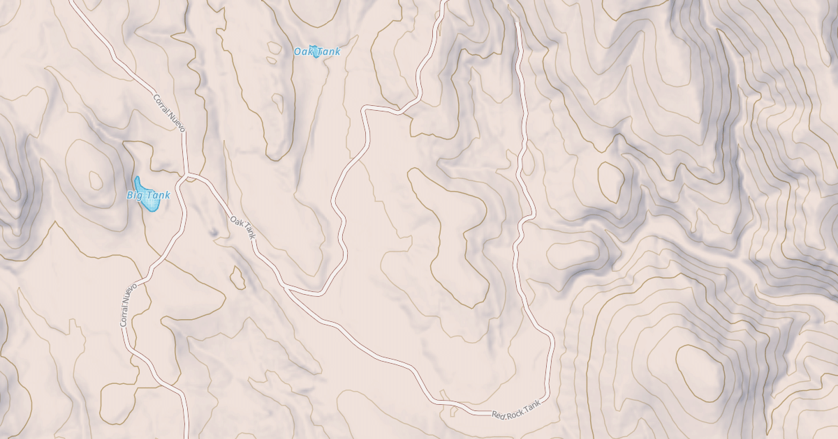 Map preview of RED ROCK TANK