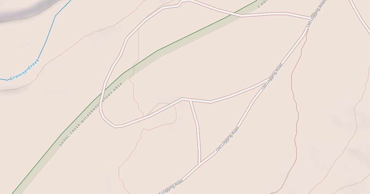 Map preview of JACK PINE DISPERSED REC SITE C