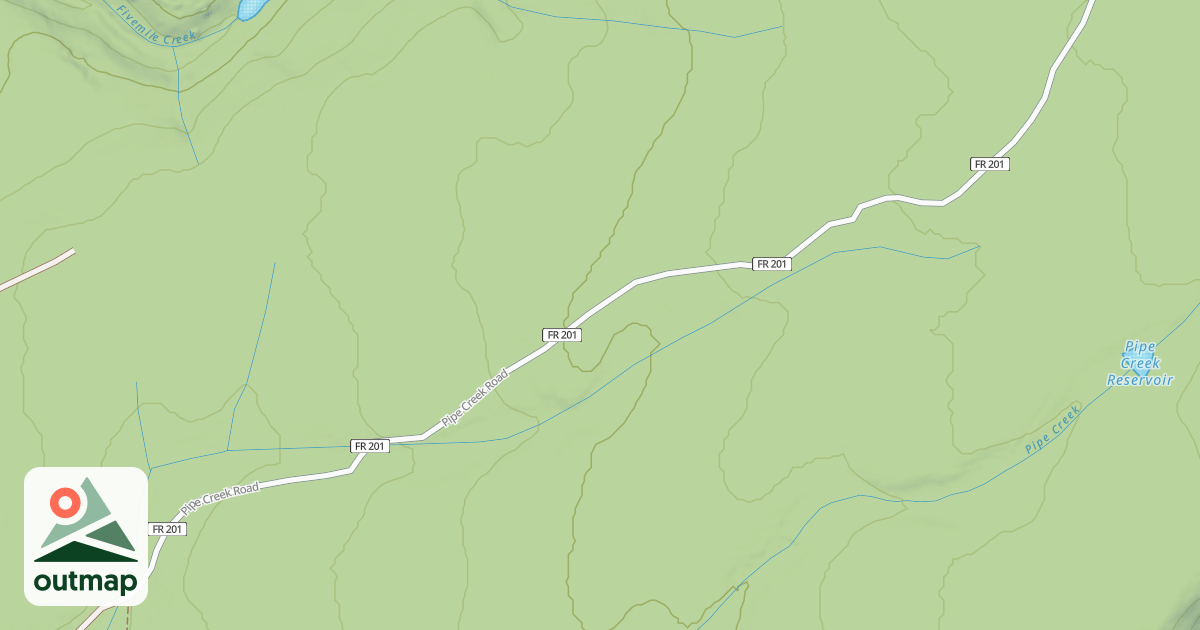 Map of PIPE CRK