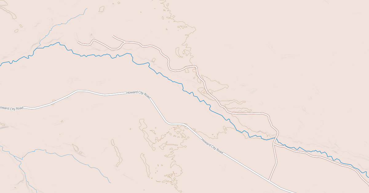 Map preview of HENDRIE NORTHWEST