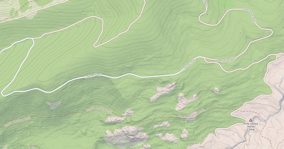 Map preview of CRABTREE