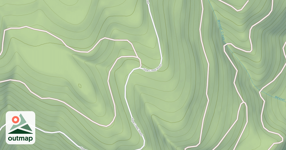 Map of Deception Cr Snowmobile Loop