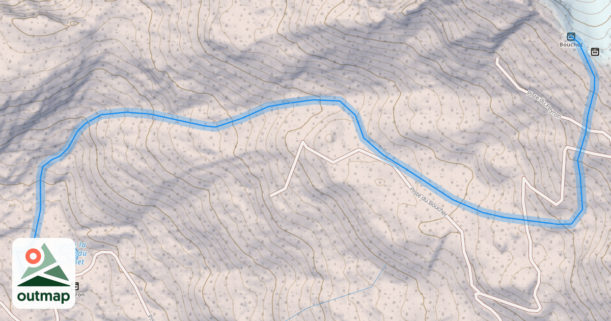 Map of Bouchet