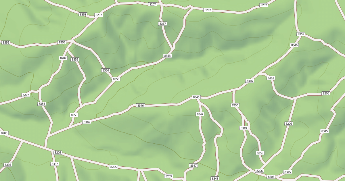 Map preview of USFS Motor Vehicle Use Map Trails 19805