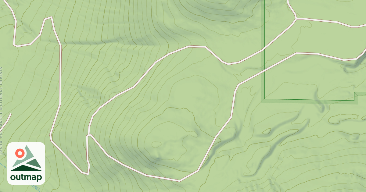 Map of DOBSON CREEK