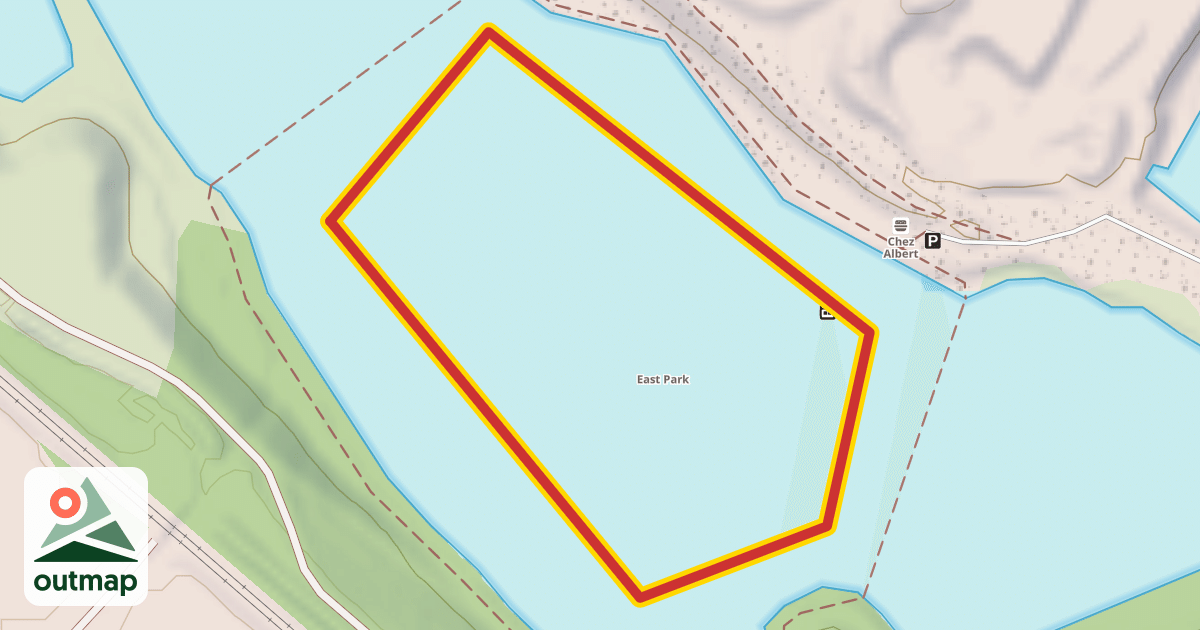 Map of East Wake Park 686