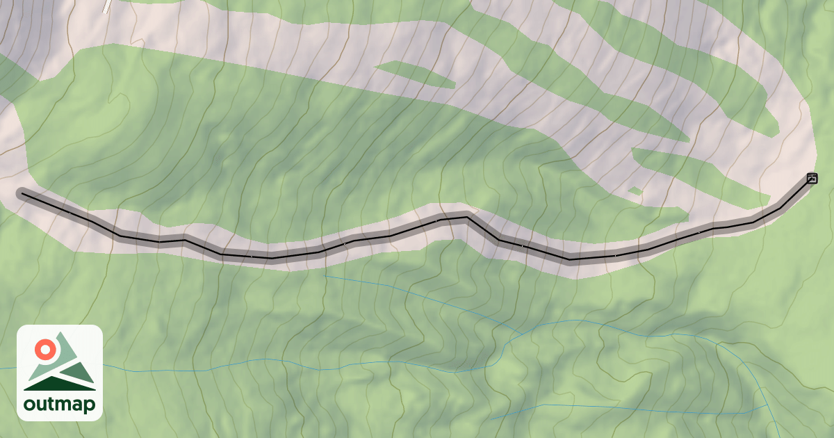 Map of Hodson's Cut