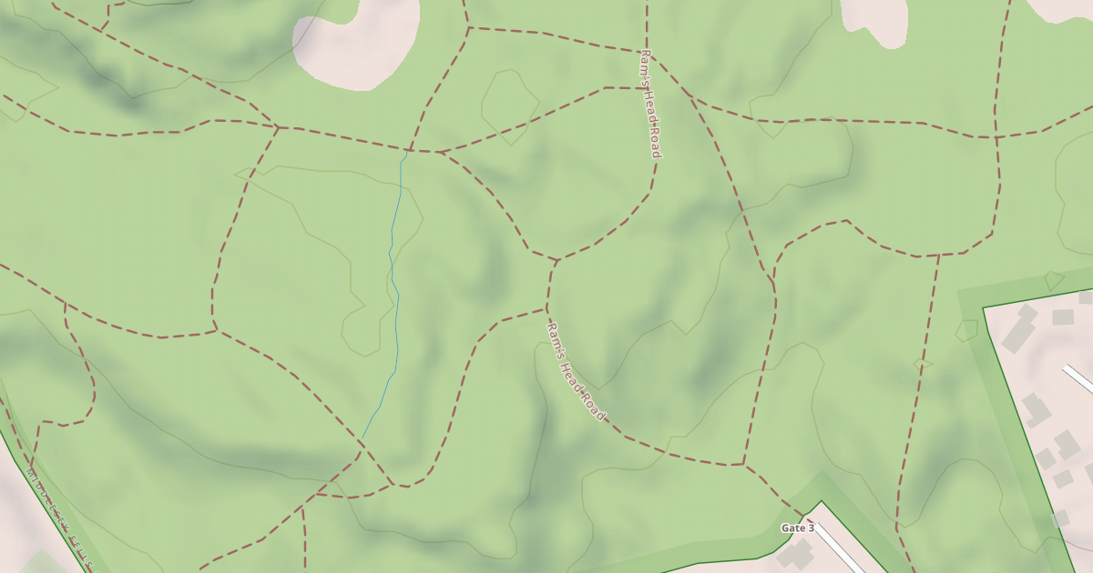 Map preview of Rams Head Road