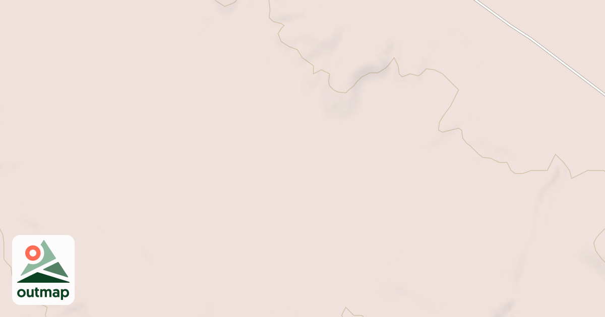 Map of Hackberry Trail System - Dustins Loop Trail