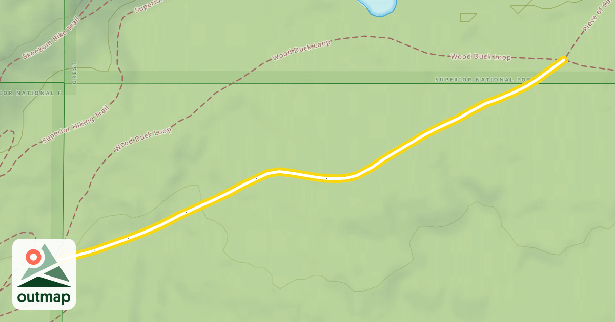 Map of Bridge Run