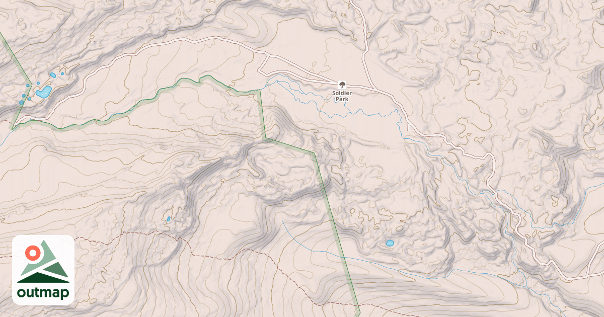 Map of SOLDIER PARK