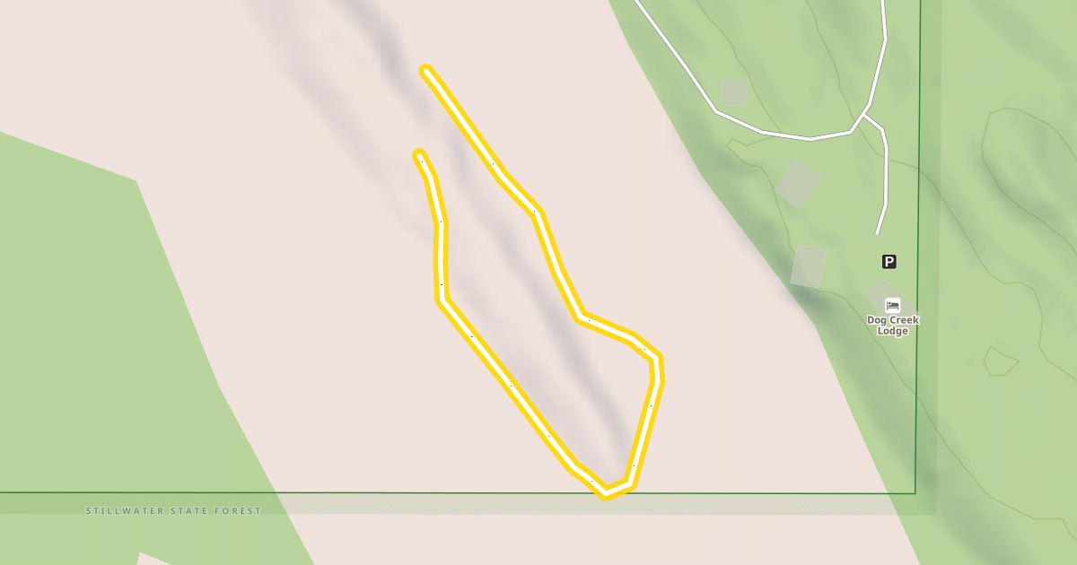 Map preview of Treehouse Loop