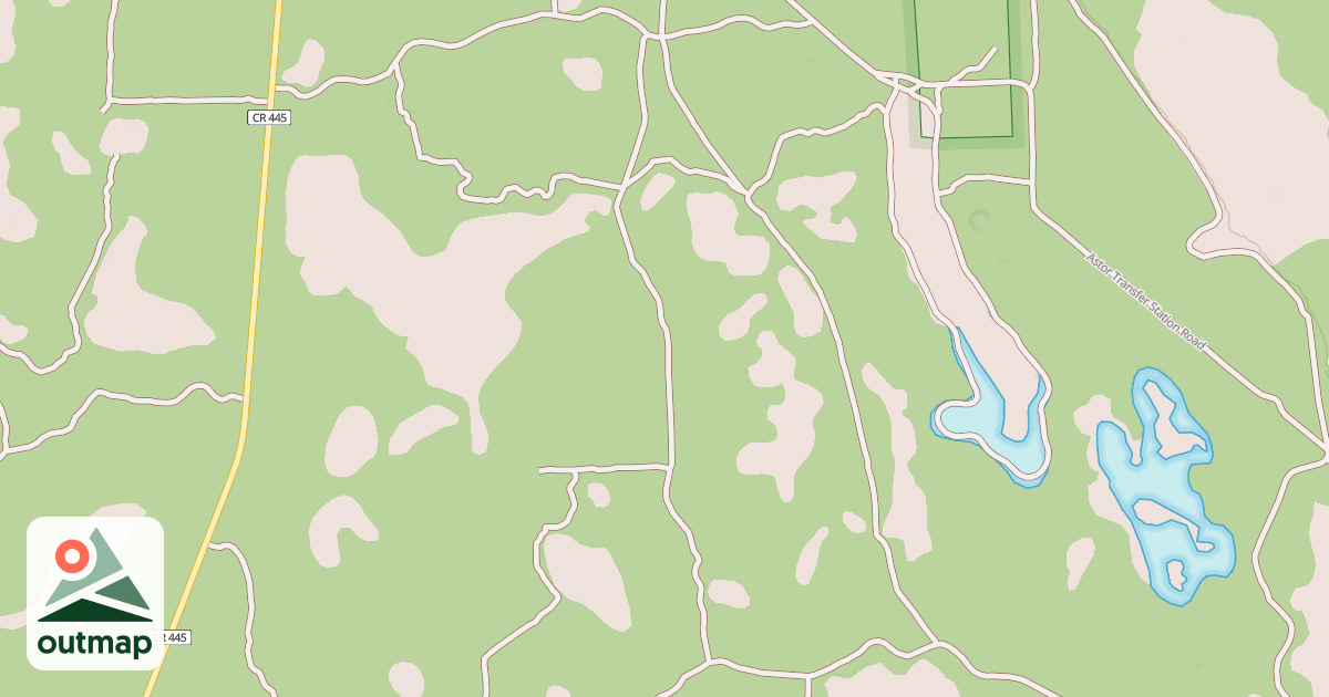 Map of USFS National Forest System Roads {D72F8820-3C7B-4044-B8DF-56E91A4F8310}